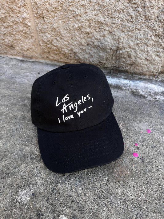 Sex and the City CAP: Light Pink on Black