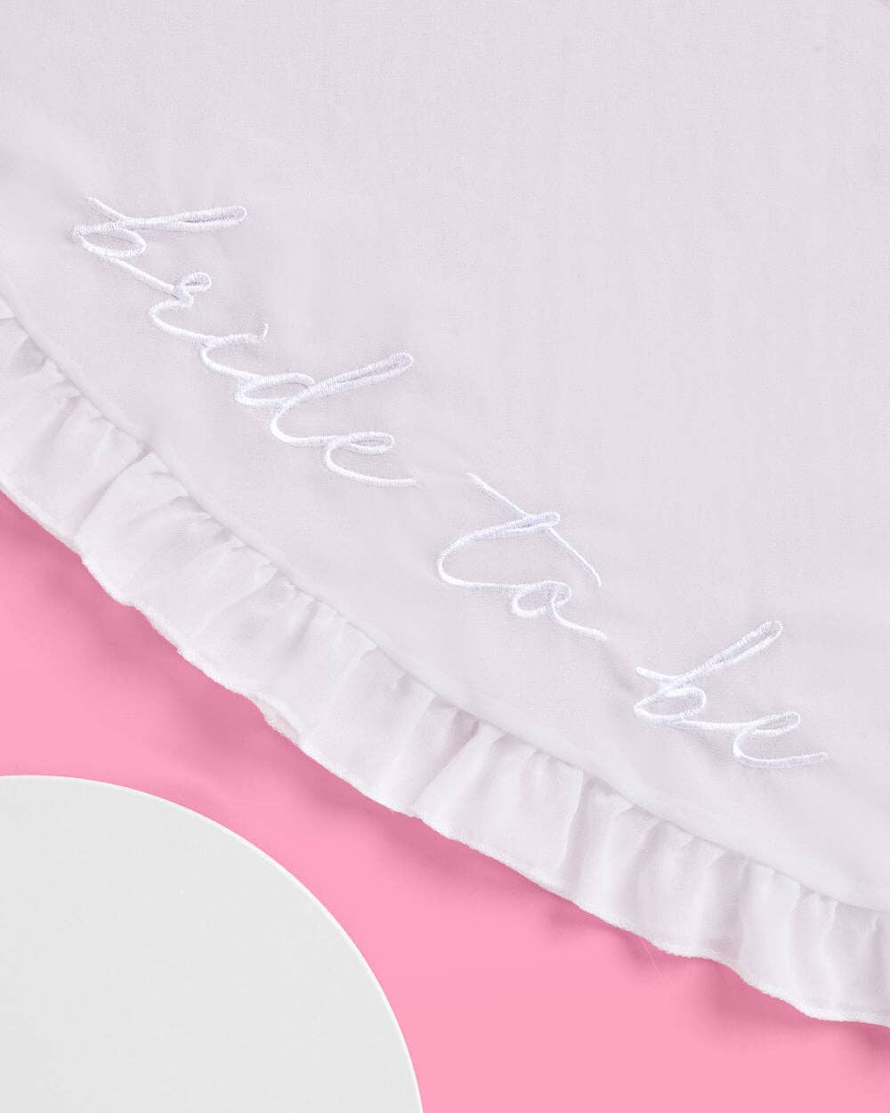 Bride to Be Sarong - white chiffon embroidered sarong, bride beach bachelorette