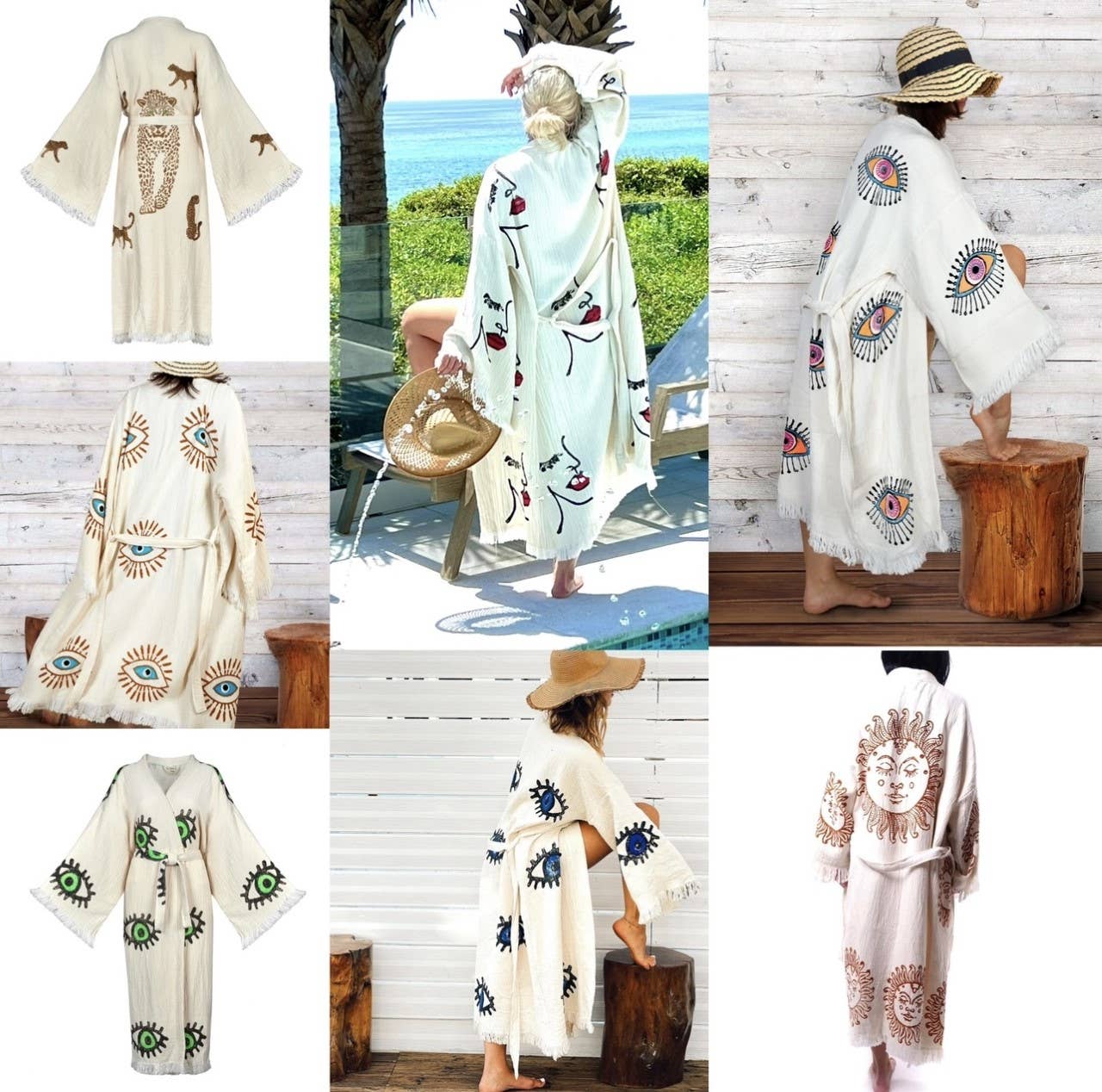 Lime Eye Kaftan