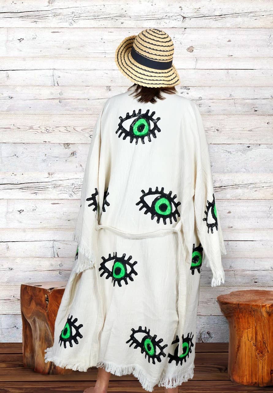 Lime Eye Kaftan
