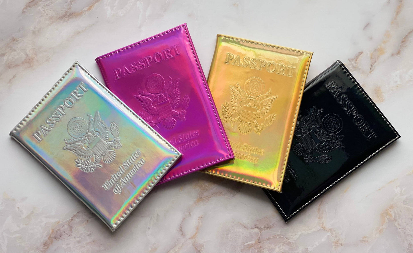 Holographic Passport Covers