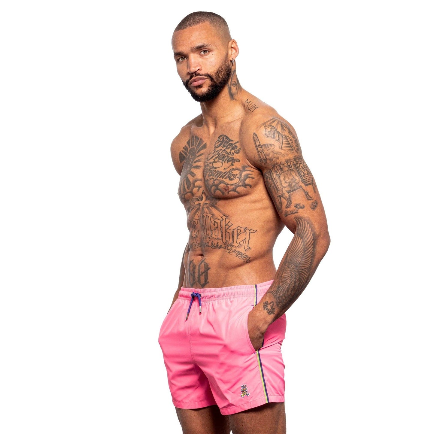 FROG Swim Trunks v2 - Neon Fuchsia