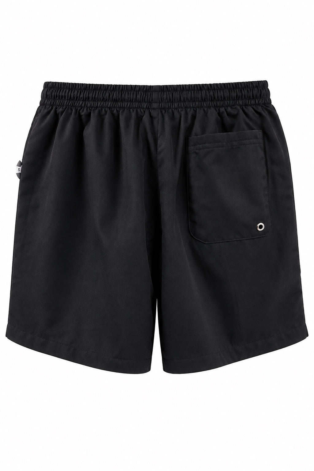 Black Nylon Shorts