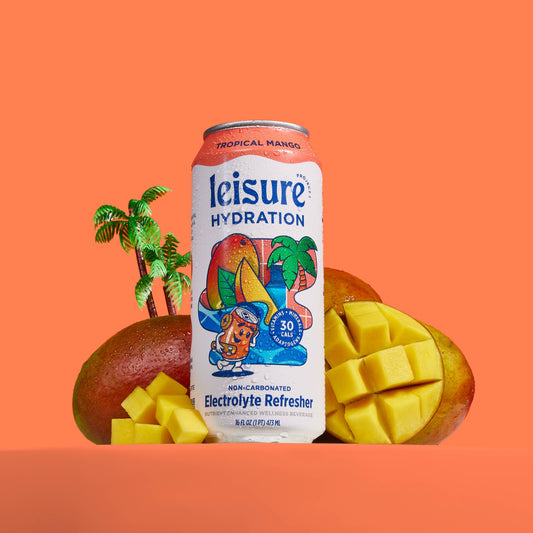 Leisure Hydration Electrolyte Tropical Mango (16 oz x 12 pack): 12pk
