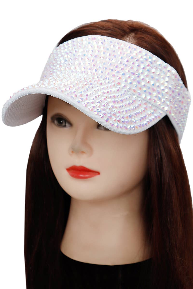 Bling Rhinestone Visor