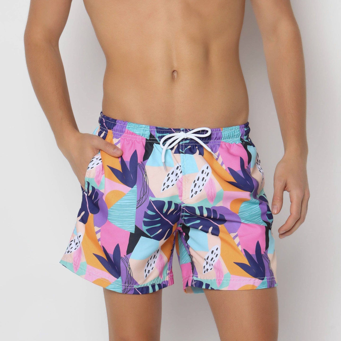 Art Swim Short: Multi-Colored / M (30-31)