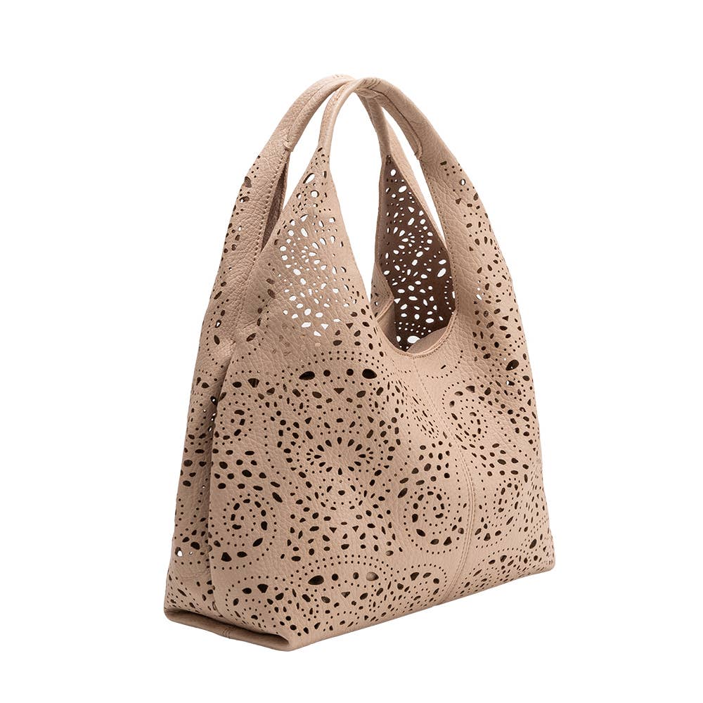 Farrow Nude Small Vegan Leather Tote Bag