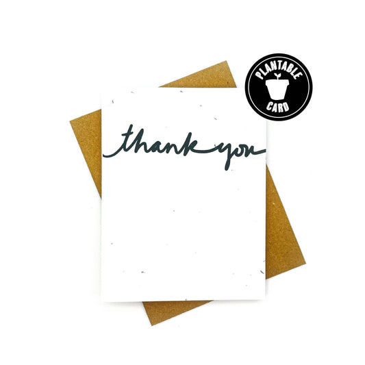 Handwritten Thank You Card