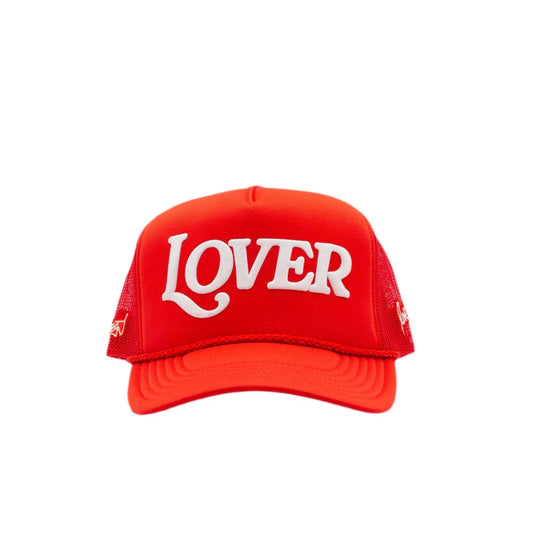 Lover Trucker Hat Red