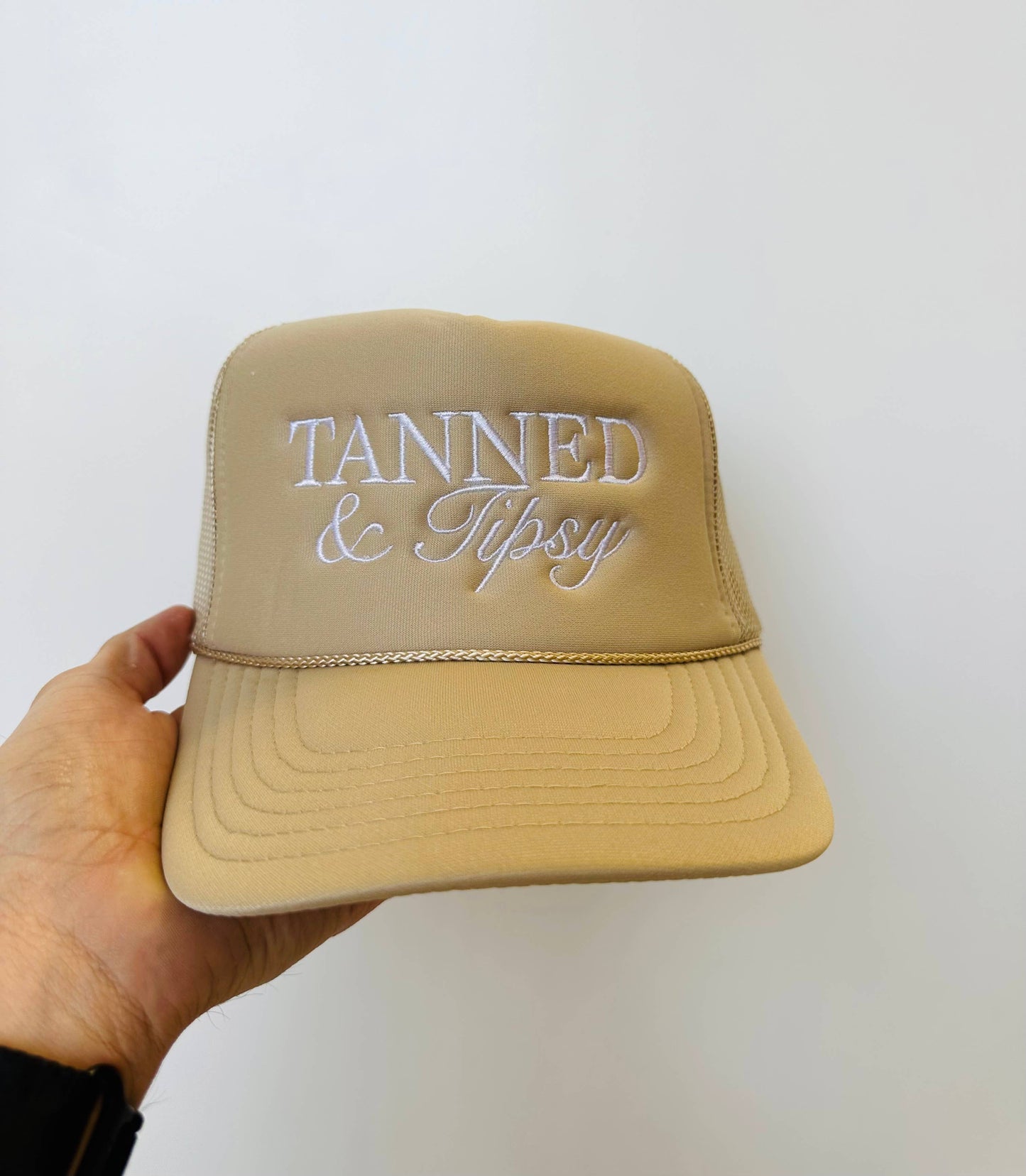 Tanned & Tipsy - Embroidery Hat