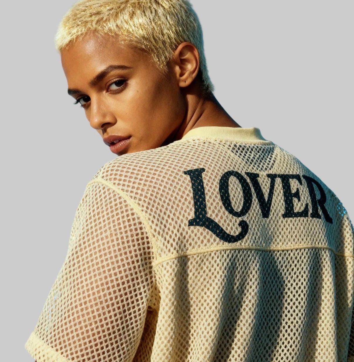 The Lover Mesh Box Jersey - Yellow