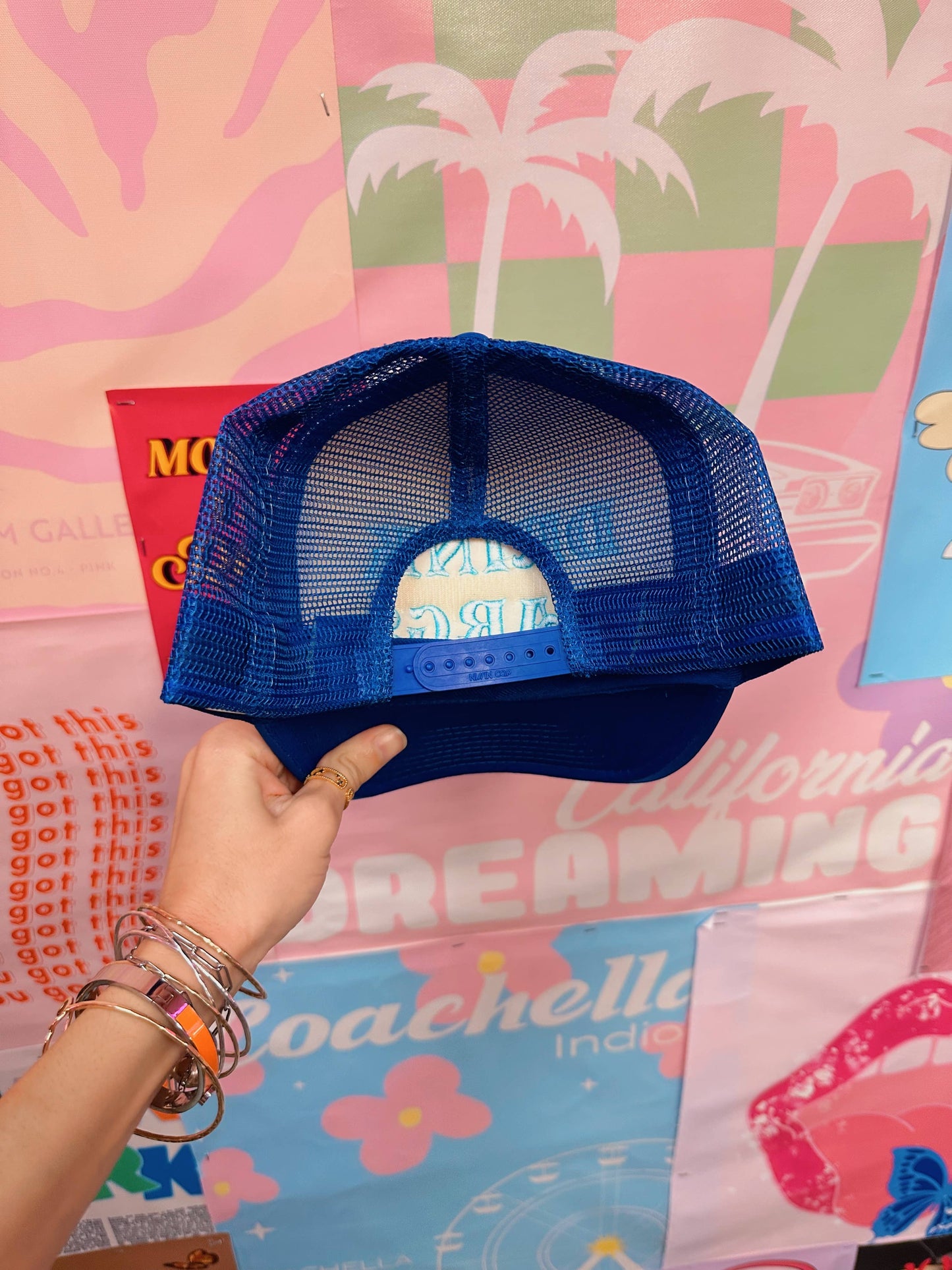 Drink Margs- Blue Trucker Hat