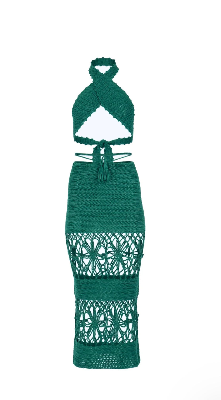 Amaya Crochet Set - Emerald