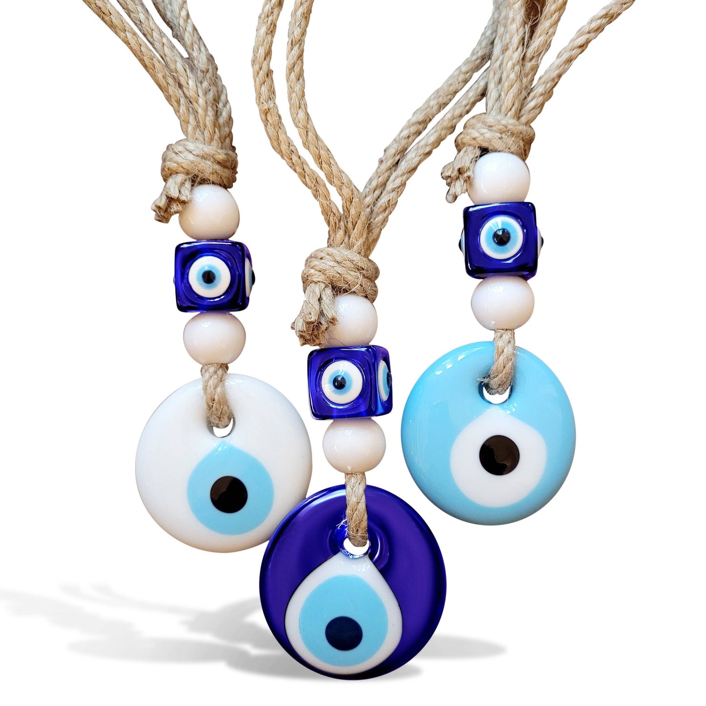 Evil Eye Small Hanging Charm for Home, Car or Party Favor