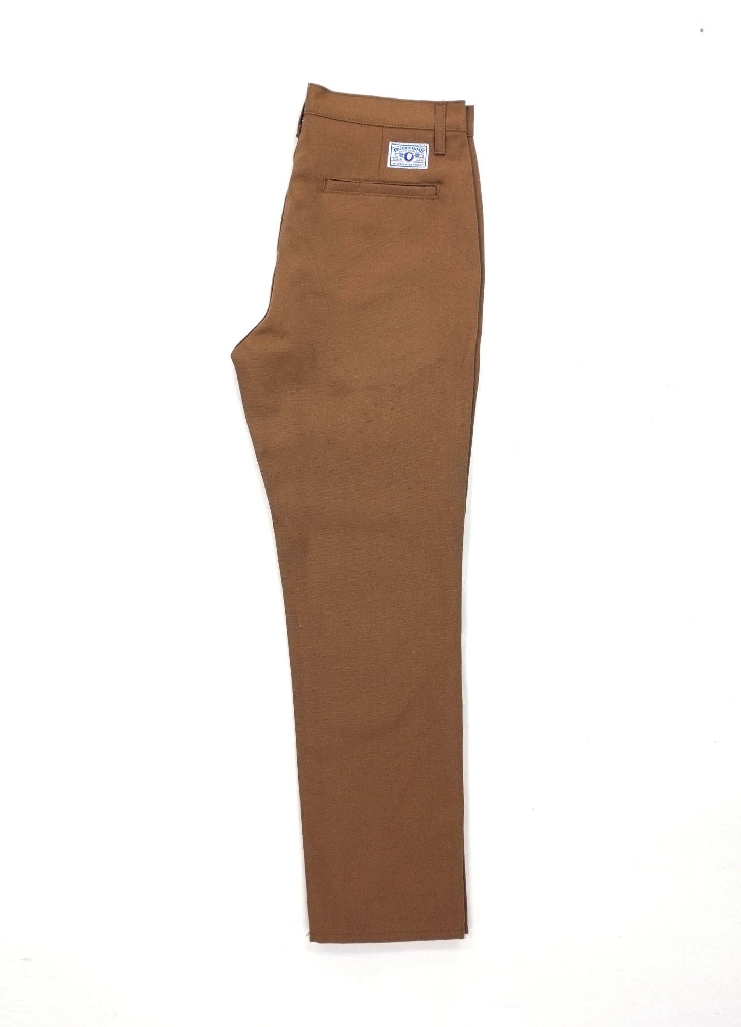 Tobacco Canvas Workwear Chino Men's Pants