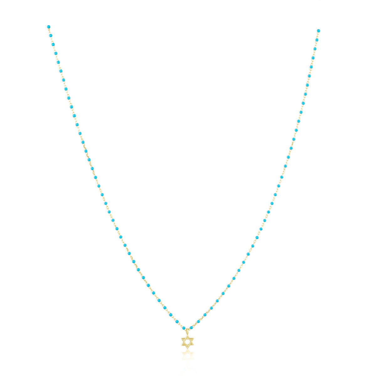Elsa Mini Star of David Turquoise