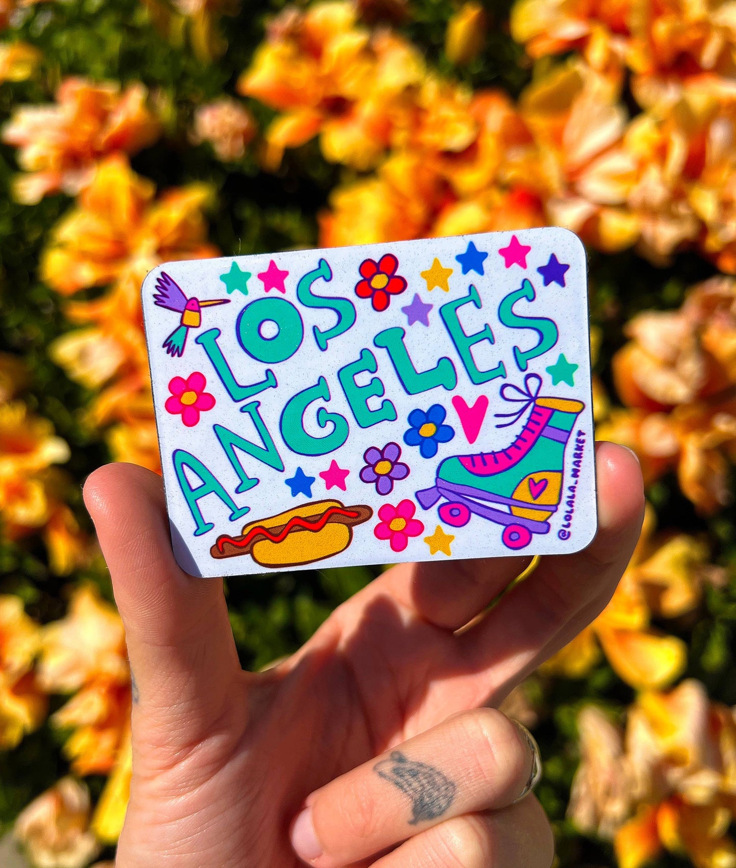 Los Angeles Magnet (TEAL)