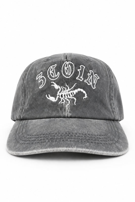 3COIN Hat - Grey Denim