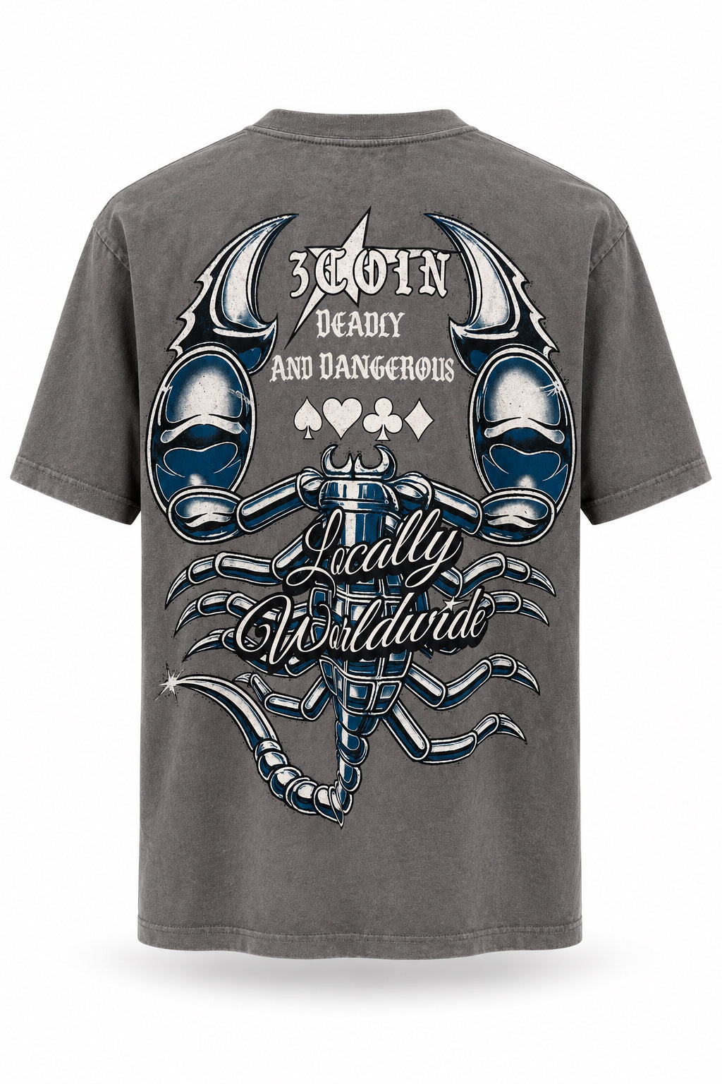 Cowboy Boots TShirt - Grey