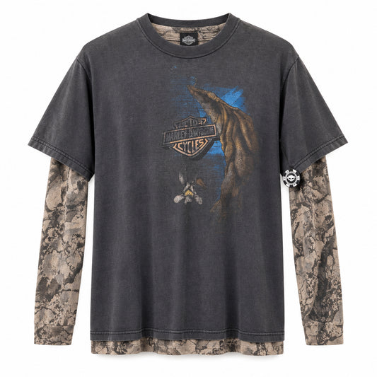Camo LS with Taz Harley D