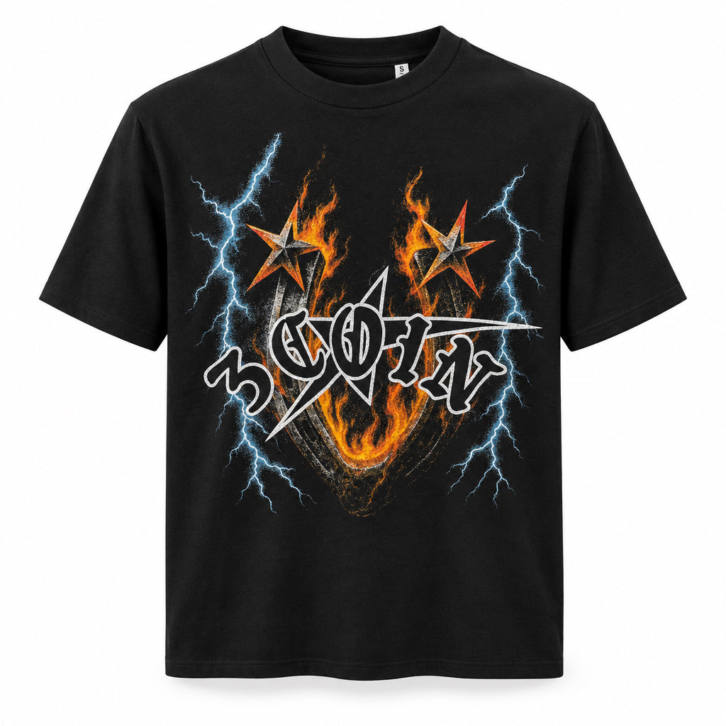 Skull Cowboy TShirt - Black