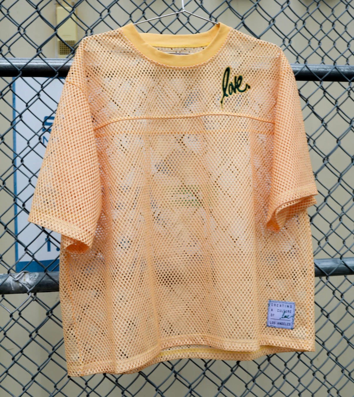 The Lover Mesh Box Jersey - Yellow
