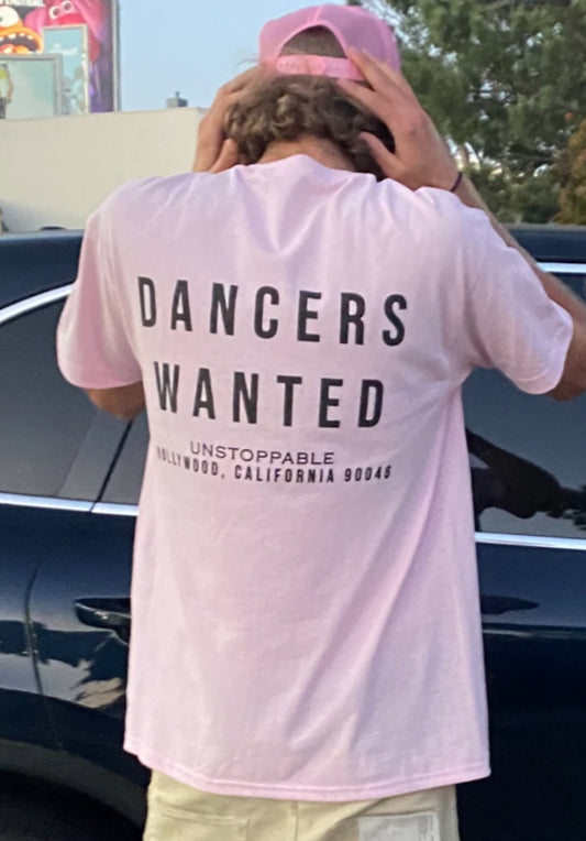 Dancers Wanted Pink Tee