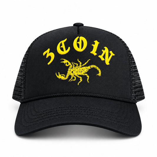 3COIN Neon Signature Scorpion Hat