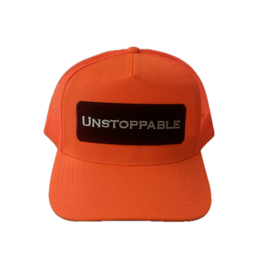 Neon Orange Trucker Hat