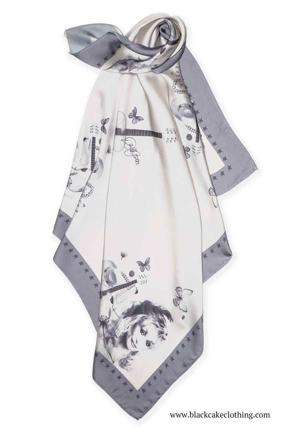 Limited Edition Dolly Parton Love Butterflies Scarf