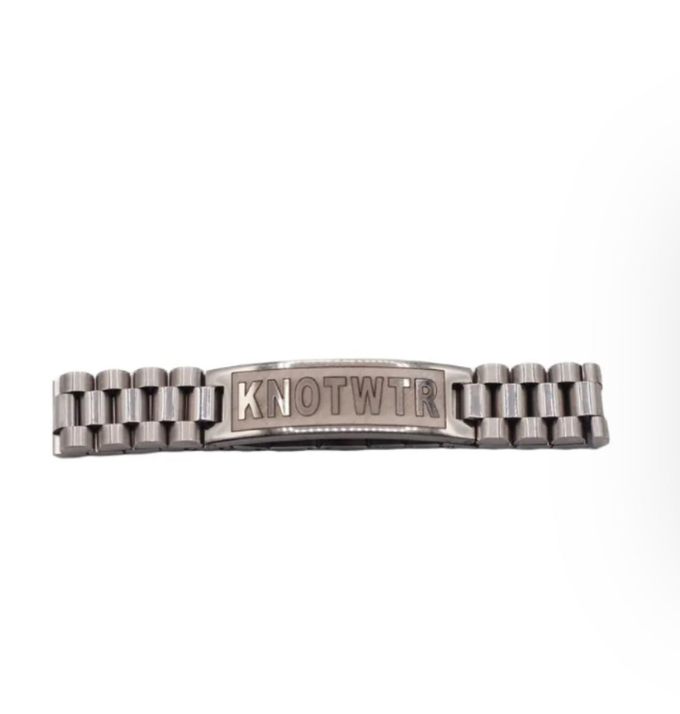 Wrist Watch Bracelet - Silver