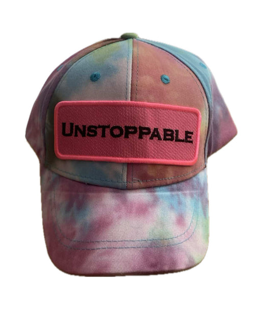 Kids Trucker Hat - Tie Dye Pink
