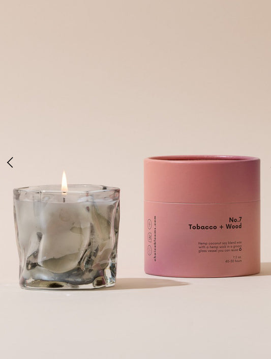 No. 7 Tobacco + Wood Candle