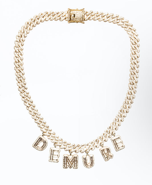 Demure Gold and Bold Necklace