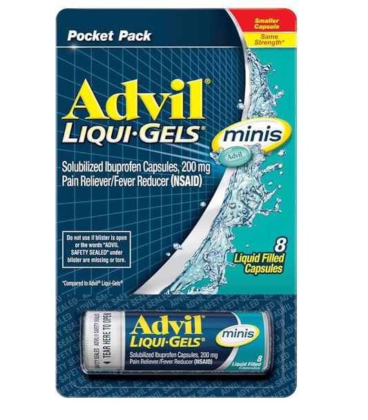 Advil - Pocket Pack of 8