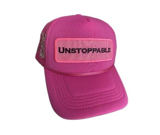 Butterfly Collection Trucker Hat - Pink