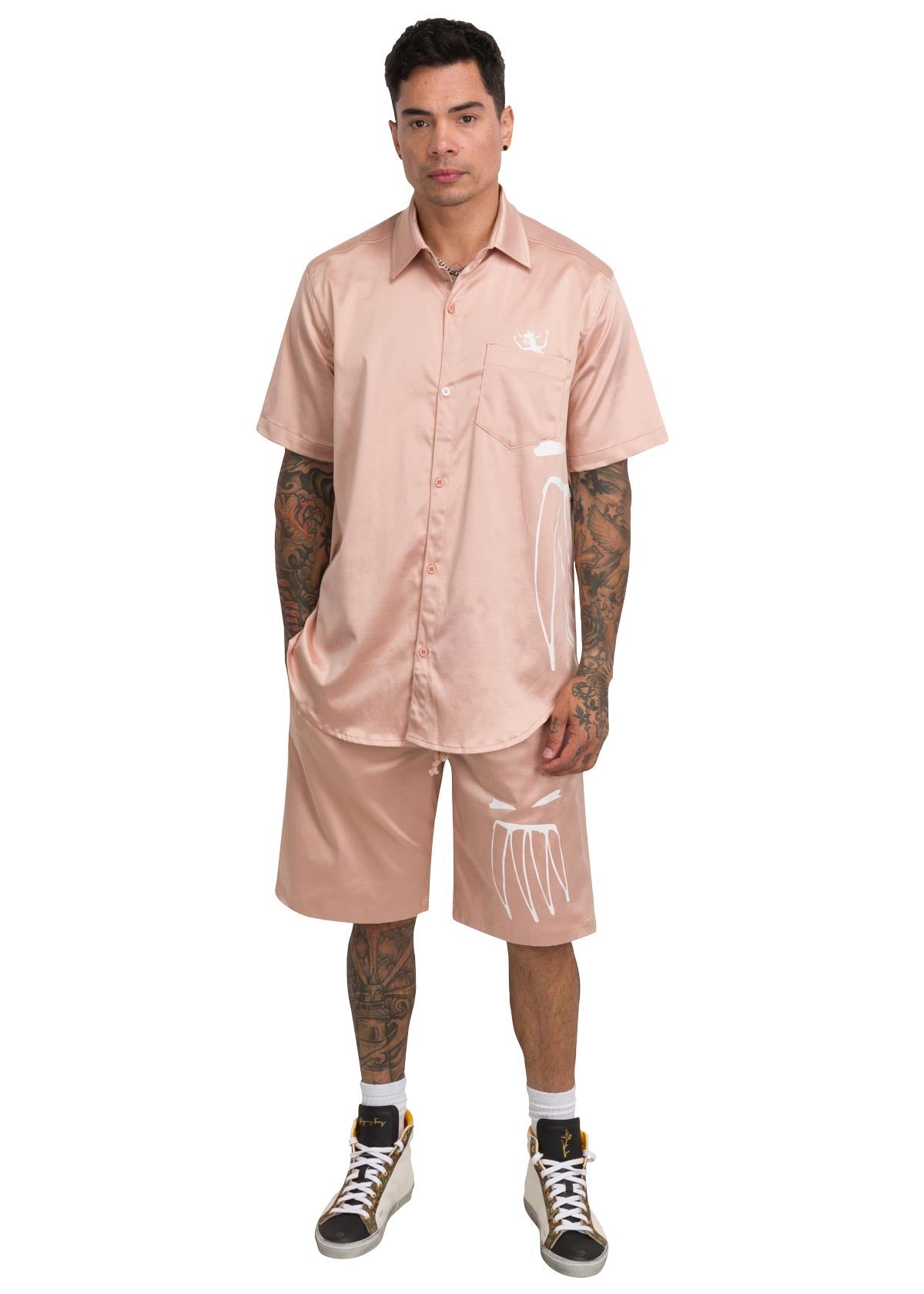 FURY GHOST COCOA TAN RESORT SHIRT
