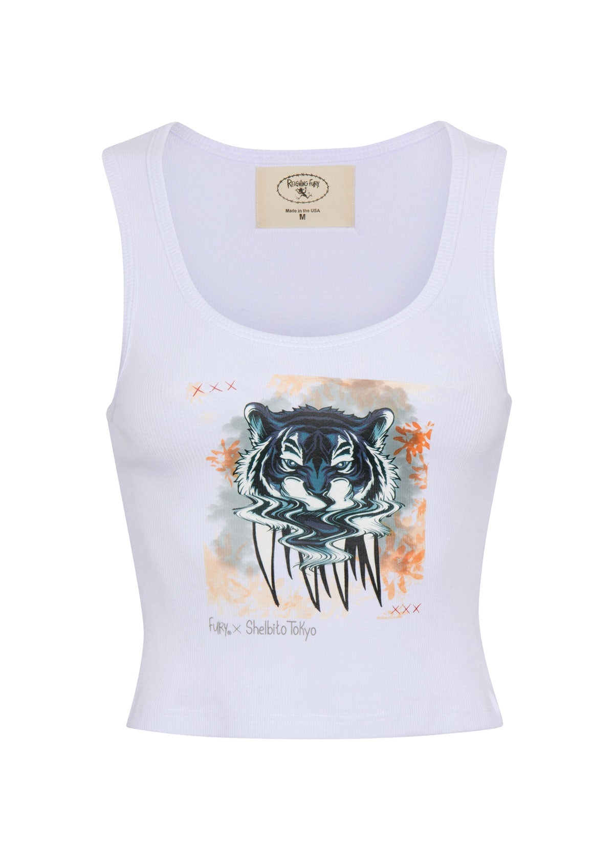 Screaming Tiger Crop Tank