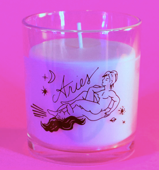 Aries Candle