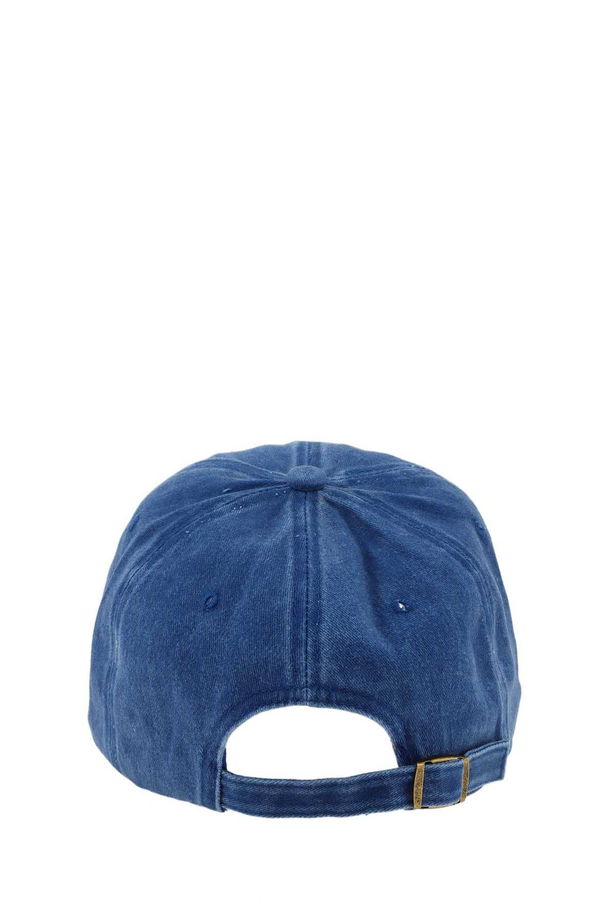 LA Embroidery Pigment Baseball Cap 207: CHARCOAL