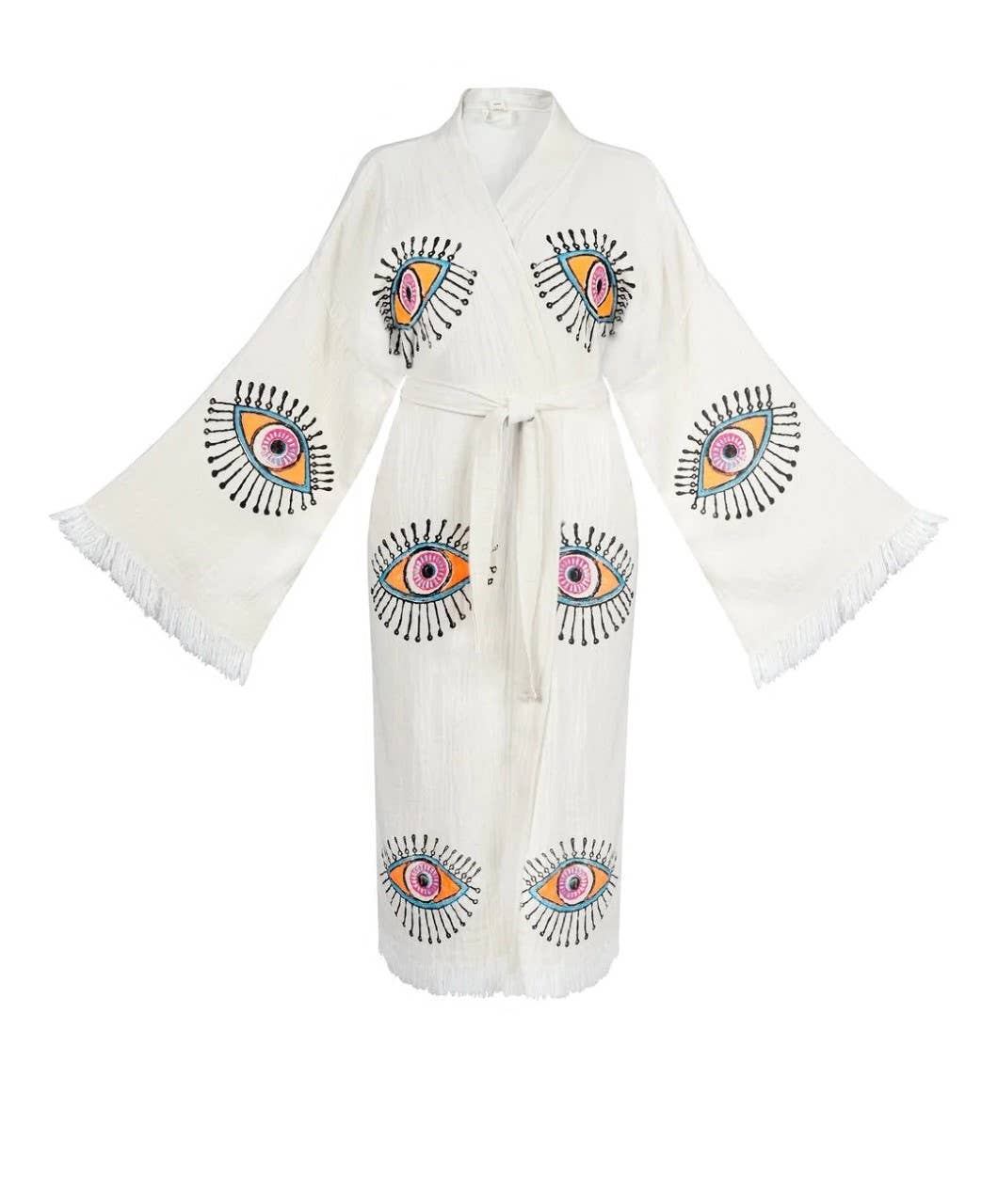 Neutral Multi Eye Kaftan