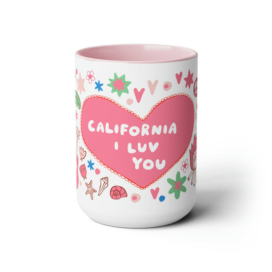 California I Luv You - *BIG* Coffee Mug (15oz)