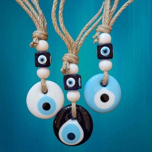 Evil Eye Small Hanging Charm for Home, Car or Party Favor