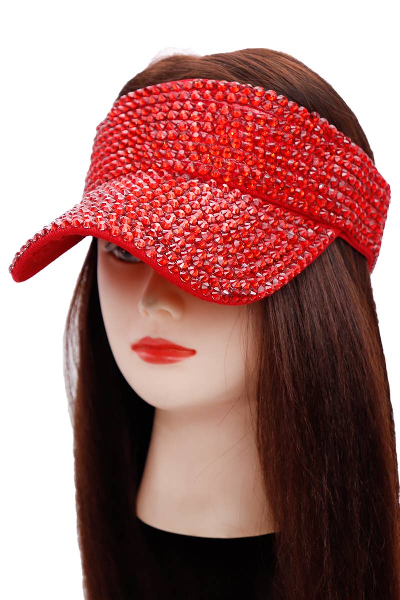 Bling Rhinestone Visor