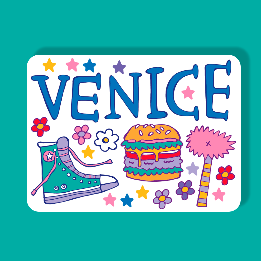 Venice Beach Magnet