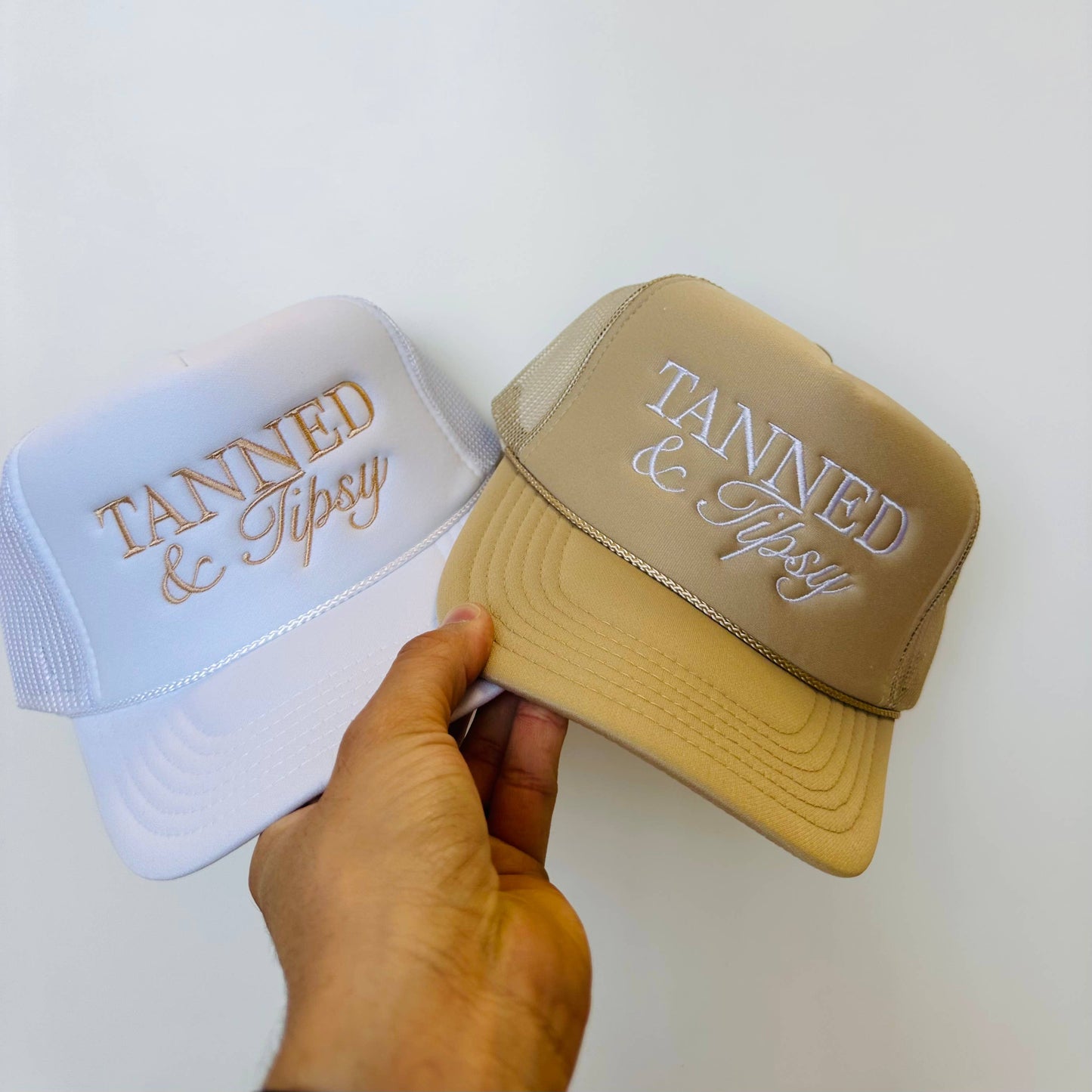 Tanned & Tipsy - Embroidery Hat