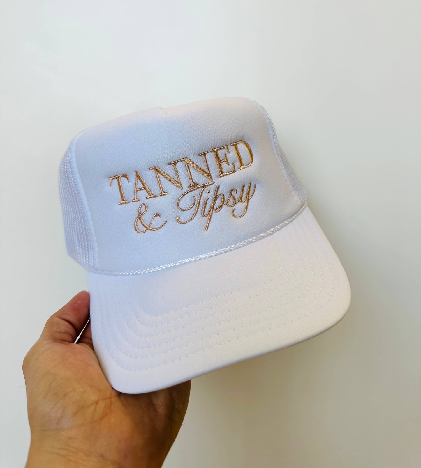 Tanned & Tipsy - Embroidery Hat