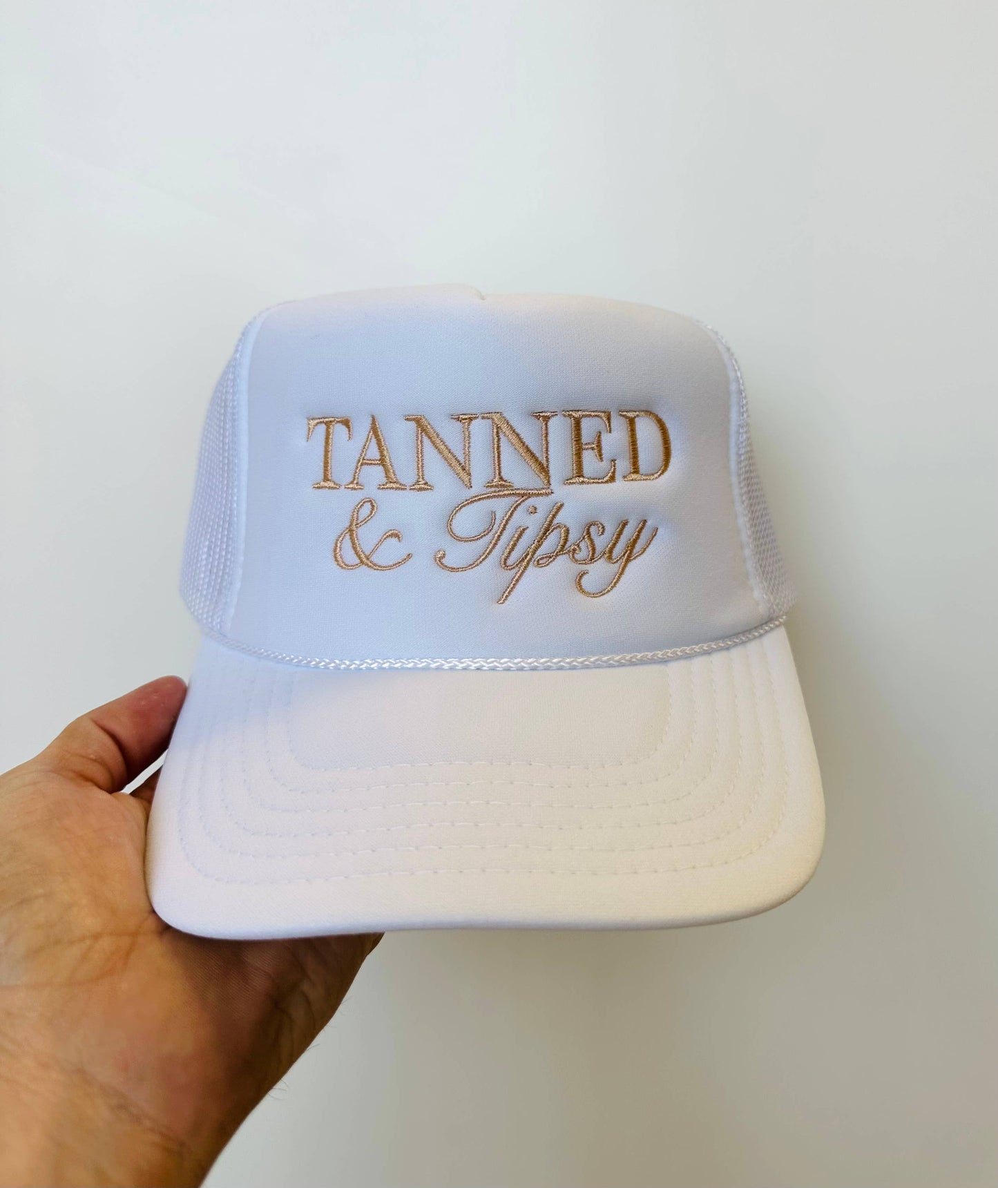 Tanned & Tipsy - Embroidery Hat