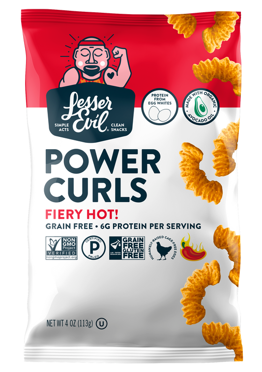 Power Curls, Fiery Hot 4 oz