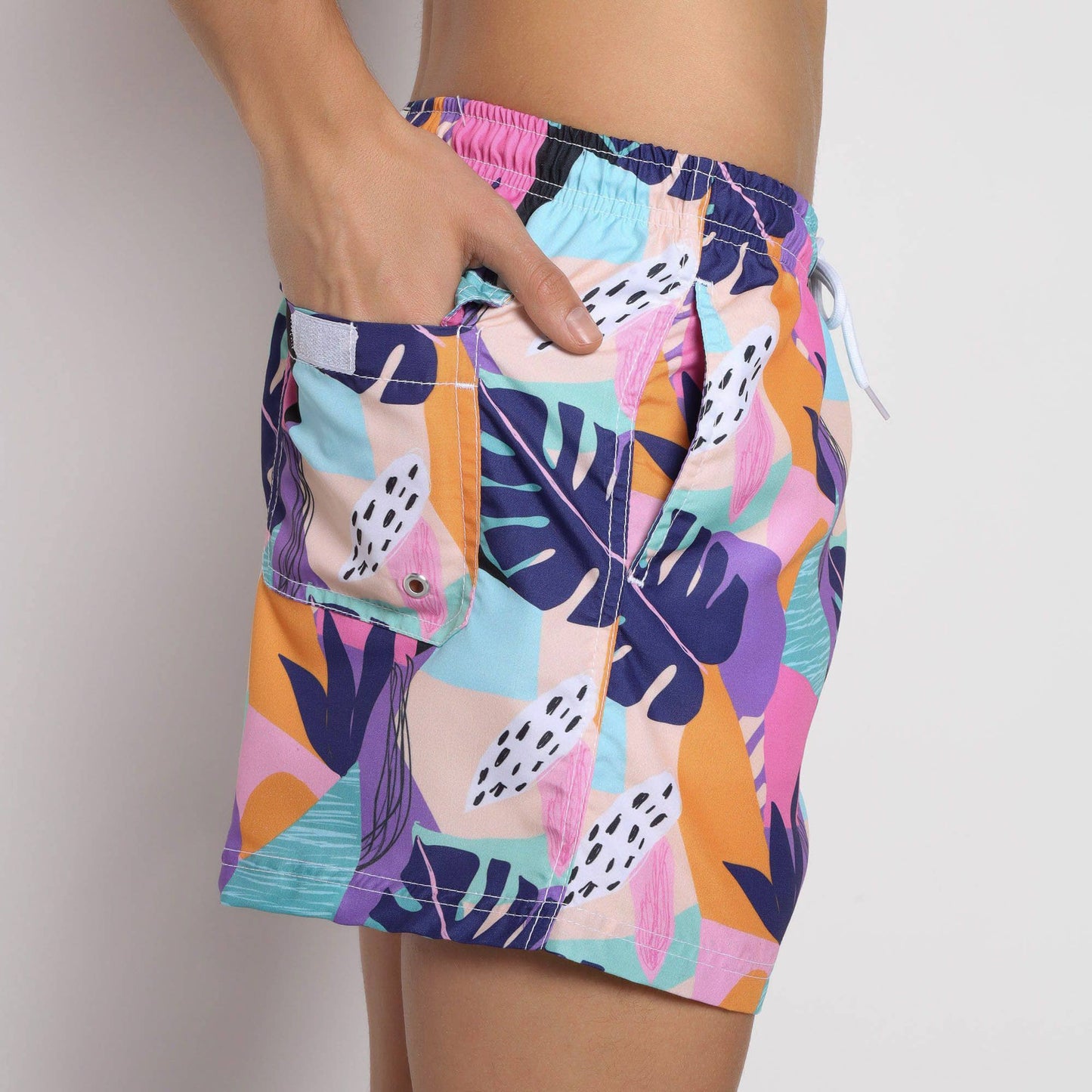 Art Swim Short: Multi-Colored / M (30-31)